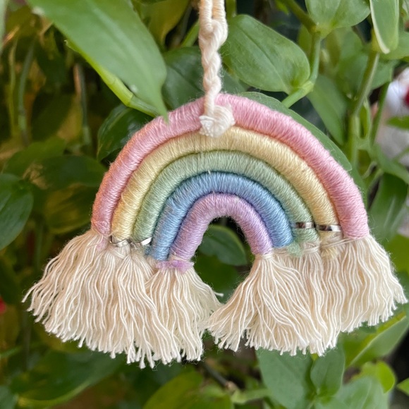 Handmade keychain, embroidery pendant - Picture 2 of 4